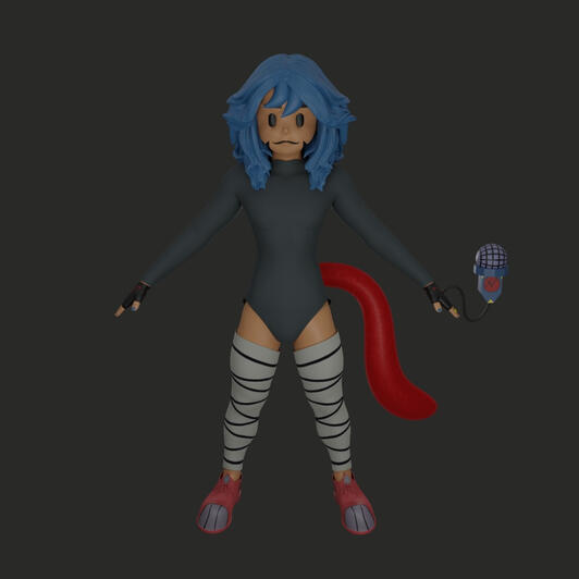 2D VTUBBER MODEL